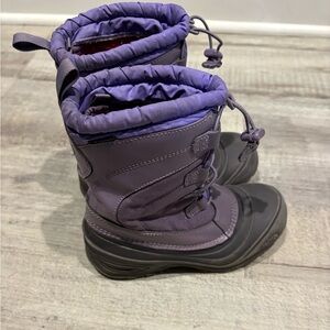 The North Face Purple Snow Boots Size 3